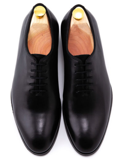 Pantofi negri ceremonie mire | Anghel Constantin Tailoring